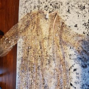 Glitter kimono